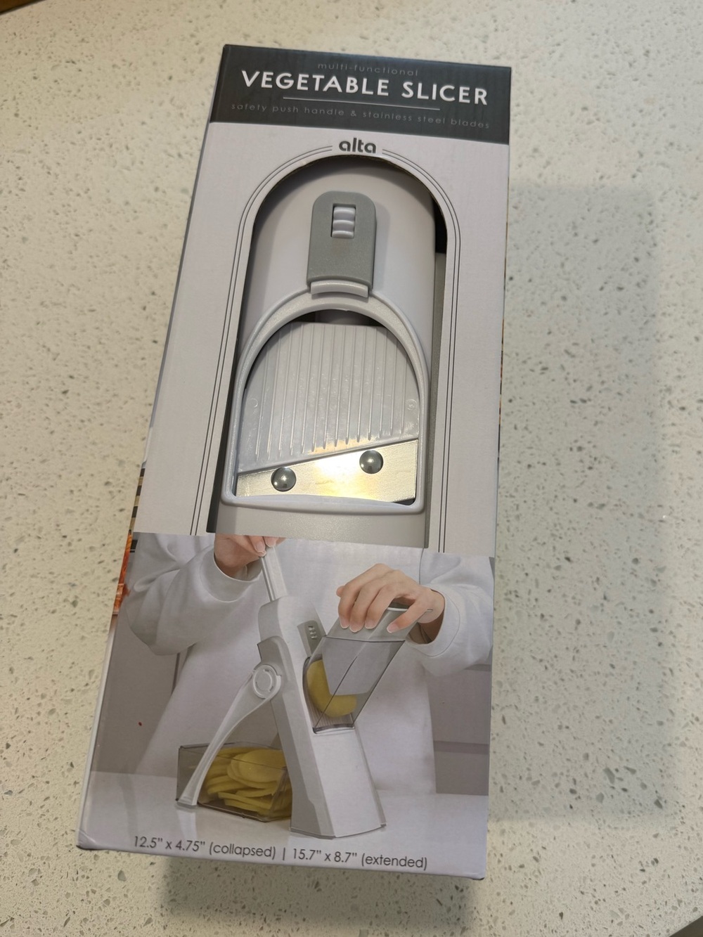 Vegetable Slicer - White/Grey